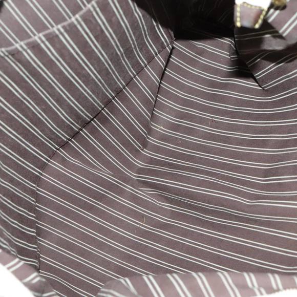 LOUIS VUITTON Antigua Cabas GM Tote Bag White Dark Brown M40033 LV Auth bs19171 - Picture 11 of 16